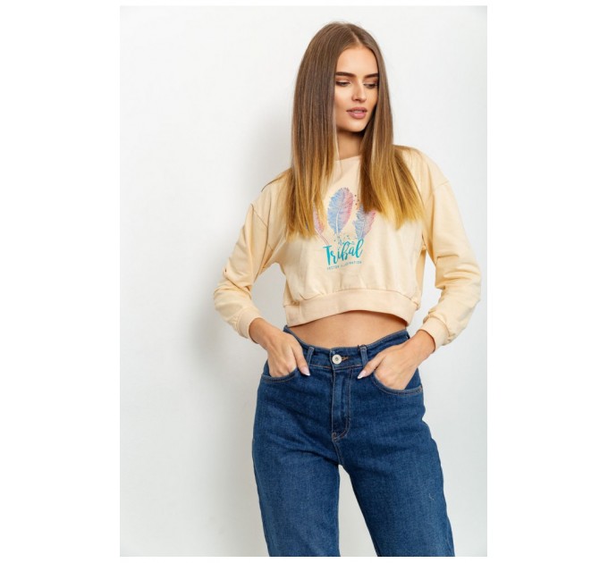 Світшот жіночий жовтий 127067L