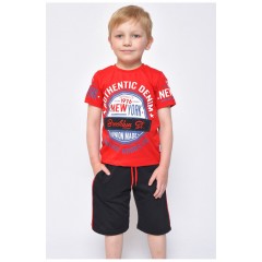 Костюм детский мальчик красный 146812L
