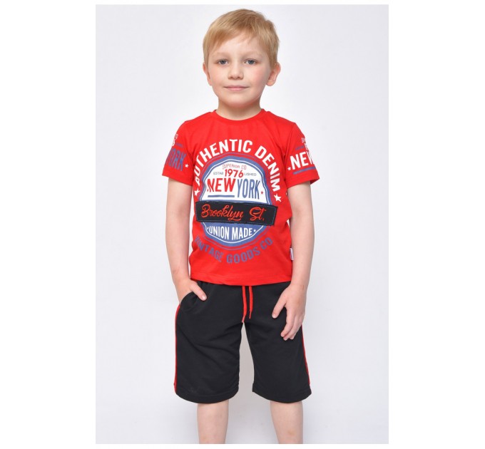 Костюм детский мальчик красный 146812L