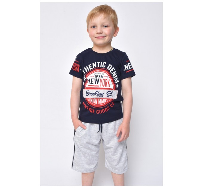 Костюм дитячий хлопчик темно-синій 146821L