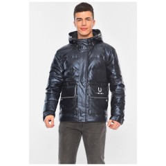 Пуховик мужской еврозима темно-синий 152672L