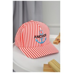 Кепка дитяча для хлопчика червоного кольору 155824L