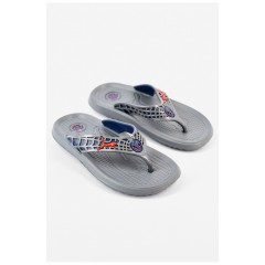 Вьетнамки детские для мальчика серого цвета с пауком 156243L