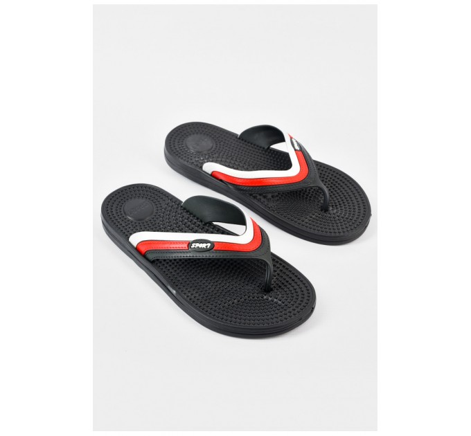 Вьетнамки мужские черного цвета 160089L