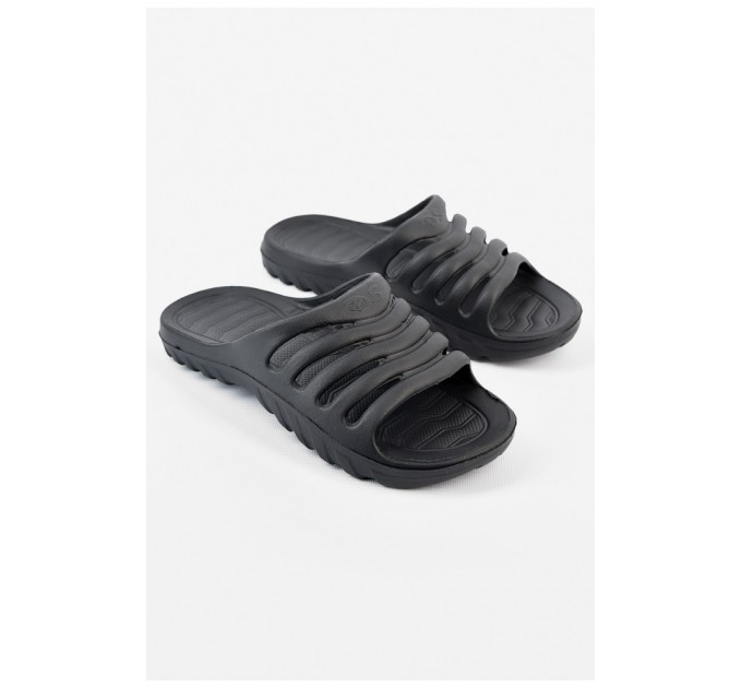 Шльопанці піна чоловічі чорного кольору 163126L
