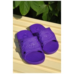 Шльопки дитячі дівчинка піна фіолетового кольору 163144L