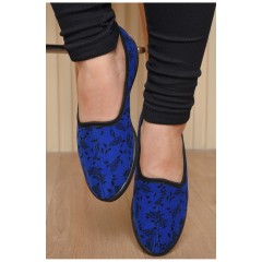 Капці жіночі синього кольору 163609L