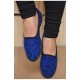 Капці жіночі синього кольору 163609L