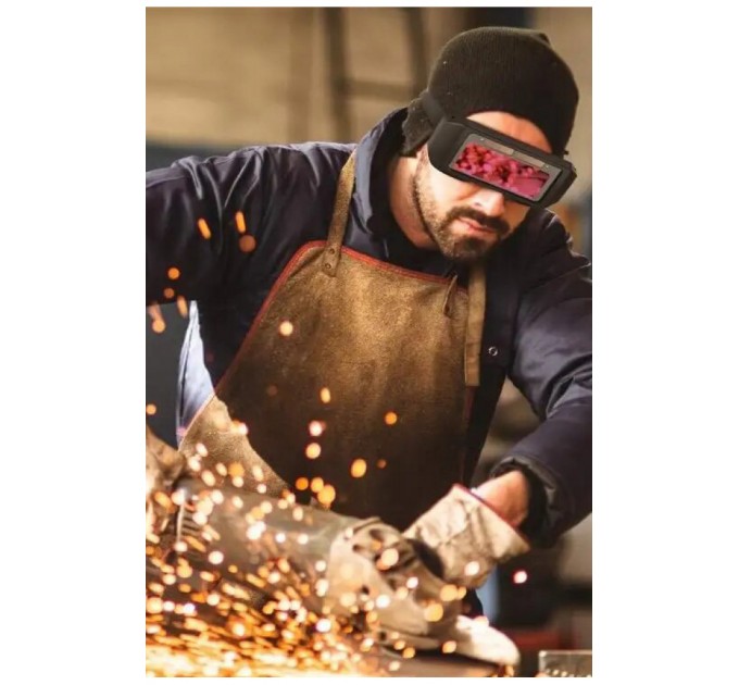 Зварювальні окуляри на сонячних батареях автоматичне затемнення 167549L