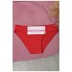 Труси жіночі однотонні червоного кольору 169461L