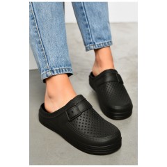 Сабо жіночі чорного кольору 170977L