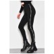 Лосини жіночі напівбатальні чорного кольору 173309L