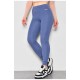 Лосини жіночі трикотажні темно-синього кольору 174472L