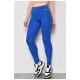 Лосини жіночі трикотажні синього кольору 174473L