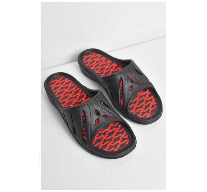 Шльопанці чоловічі піна чорного кольору 174885L