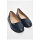 Балетки дитячі для дівчинки темно-синього кольору 175943L