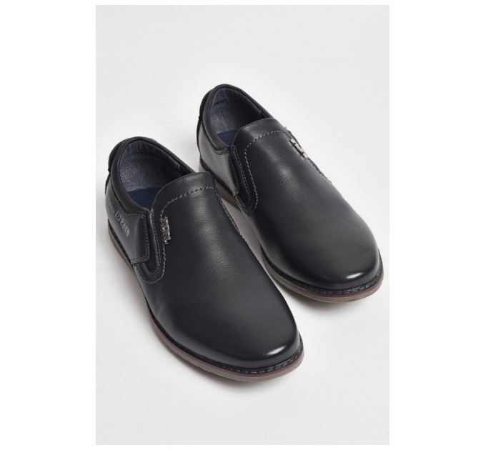 Туфлі дитячі для хлопчика темно-синього кольору 176094L