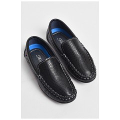 Детские туфли для мальчика черного цвета 177591L Детские туфли для мальчика черного цвета 177591L