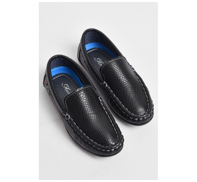 Туфлі дитячі для хлопчика чорного кольору 177591L