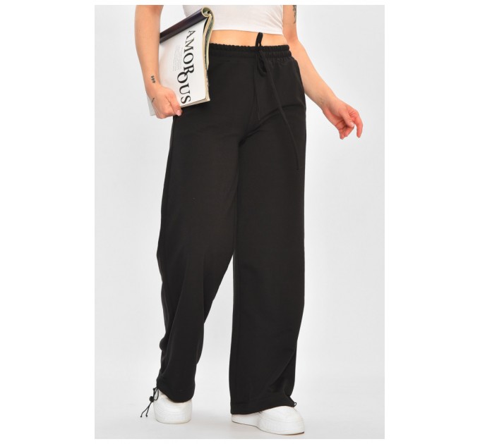 Штани жіночі чорного кольору 177748L