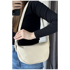 Сумка женская из экокожи бежевого цвета 178700L Сумка женская из экокожи бежевого цвета 178700L