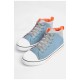 Кеди дитячі текстильні блакитного кольору 178866L