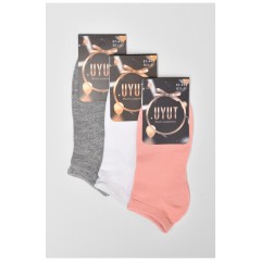 Набір шкарпеток жіночих спортивних 3 шт 179249L