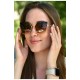 Окуляри жіночі золотистого кольору 179331L