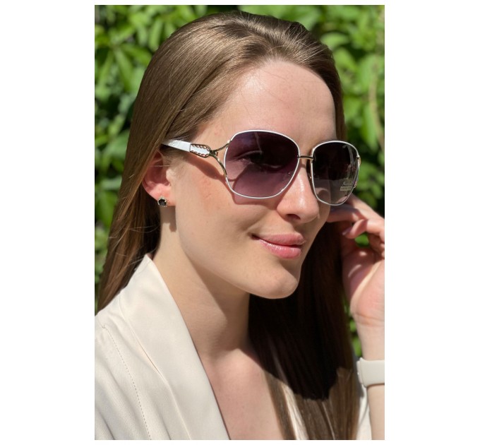 Очки женские белого цвета 179385L