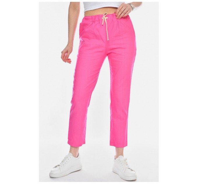 Брюки женские розового цвета 180585L