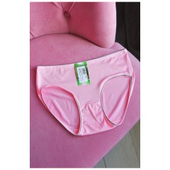 Труси жіночі напівбатальні рожевого кольору 181448L