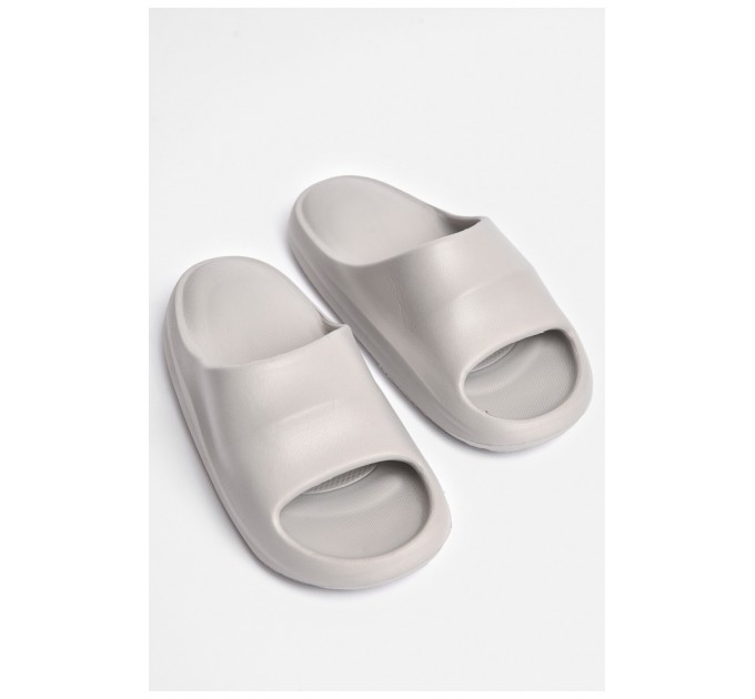 Шльопанці чоловічі піна сірого кольору 181561L