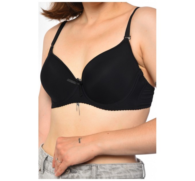 Бюстгальтер жіночий чорного кольору чашка С 181571L