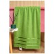 Рушник для обличчя махровий салатового кольору 181803L