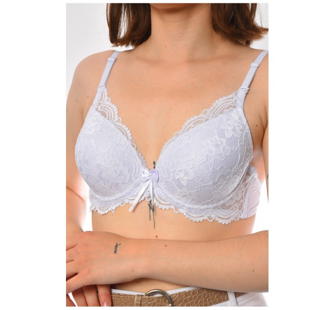 Бюстгальтер женский белого цвета чашка В 182156L