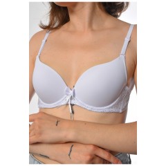 Бюстгальтер женский белого цвета чашка В 183556L