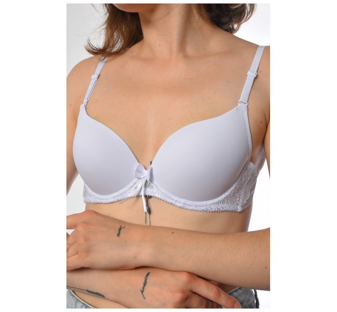 Бюстгальтер жіночий білого кольору чашка В 183556L