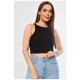 Майка-топ жіноча чорного кольору 183588L