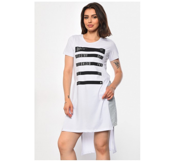 Туніка жіноча білого кольору 183597L