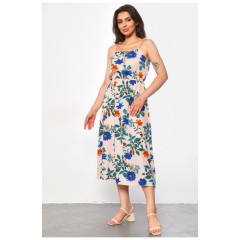 Сарафан жіночий пудрового кольору 183810L Сарафан жіночий пудрового кольору 183810L