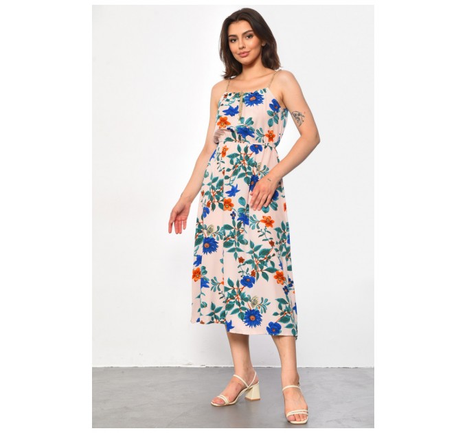 Сарафан жіночий пудрового кольору 183810L