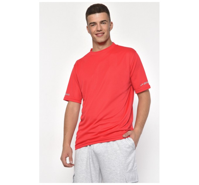 Футболка чоловіча рожевого кольору 186157L