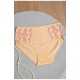 Труси жіночі напівбатальні бежевого кольору 186355L
