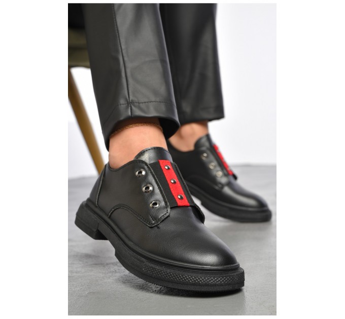 Туфлі жіночі чорного кольору 186665L