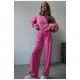 Спортивний костюм жіночий рожевого кольору 187069L