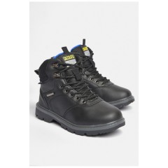 Ботинки подростковые зима черного цвета на шнуровке 187370L Ботинки подростковые зима черного цвета на шнуровке 187370L