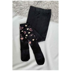 Колготи дитячі для дівчинки чорного кольору 187628L