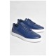 Кеди чоловічі синього кольору на шнурівці 187717L