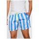 Шорти чоловічі в смужку блакитного кольору 188045L