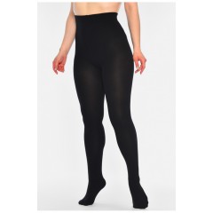 Колготи жіночі напівбатальні на флісі чорного кольору розмір 5XL 188100L